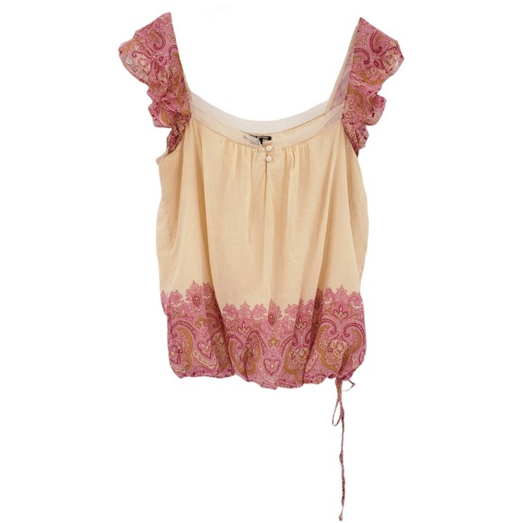 Lucky Brand Tops - Lucky Brand cute BOHO summer top size L